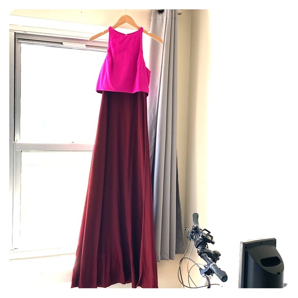 Jill Stuart Dresses & Skirts - Floor length color block gown